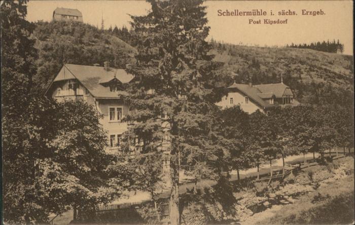 Kipsdorf Schellermühle Erzgebirge