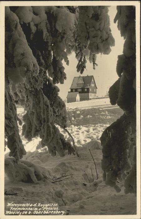 Oberbaerenburg Baerenburg Oberbärenburg Waldidyll Fremdenheim Pen