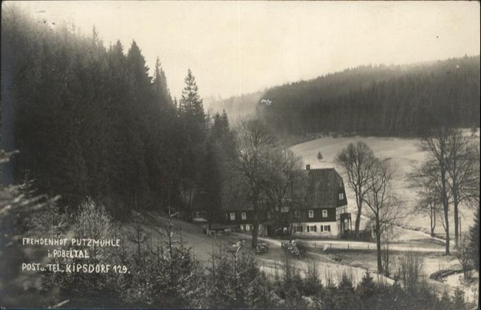 Kipsdorf Fremdenheim Putzmühle Pöbeltal x