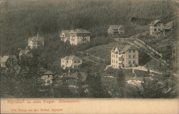 Kipsdorf Erzgebirge Villenkolonie