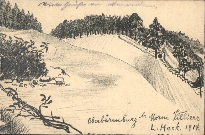 Oberbaerenburg Baerenburg Oberbärenburg Moronvilliers Künstler L.