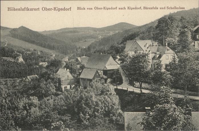 Kipsdorf Oberkipsdorf Bärenfels Schellerhau