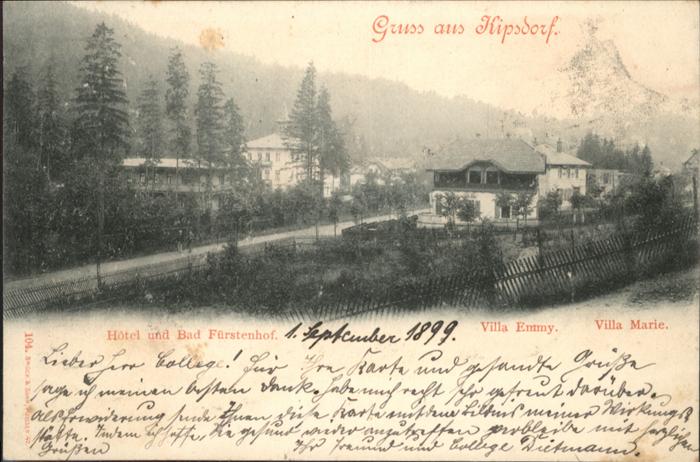 Kipsdorf Hotel Bad Fürstenhof Villa Emmy Villa M