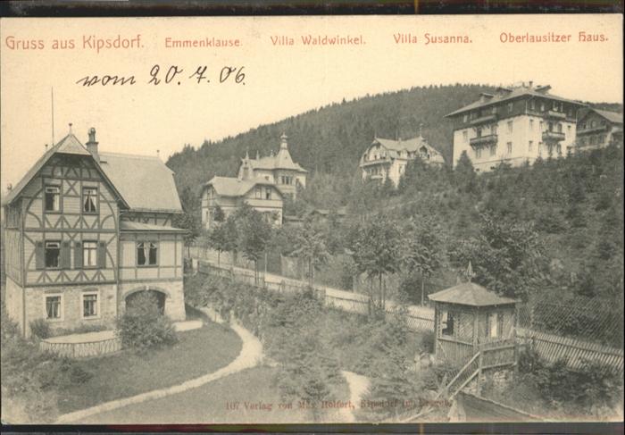 Kipsdorf Emmenklause Villa Waldwinkel Villa Susa