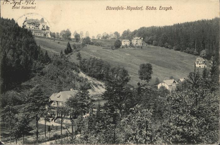 Baerenfels Erzgebirge ipsdorf Hotel Kaiserhof