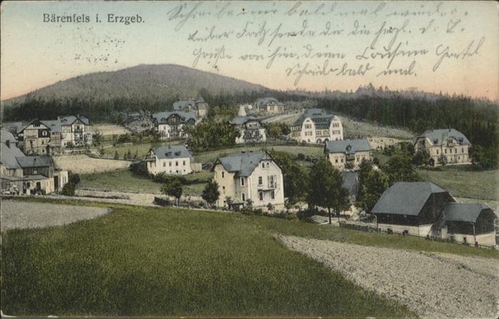 Baerenfels Erzgebirge