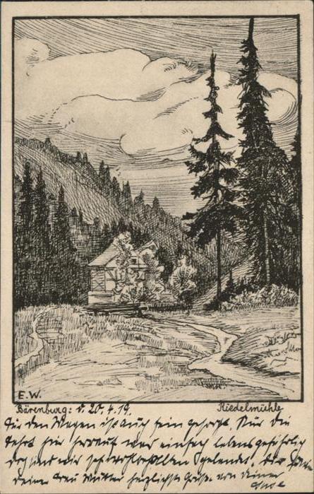 Baerenburg Sachsen Bärenburg Riedelmühle x