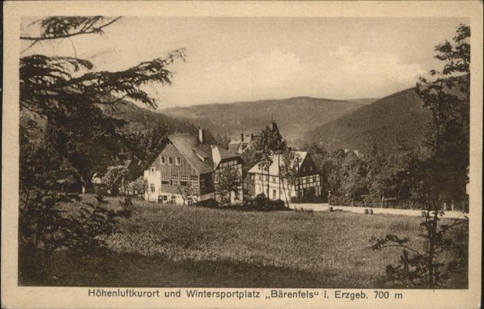 Baerenfels Erzgebirge