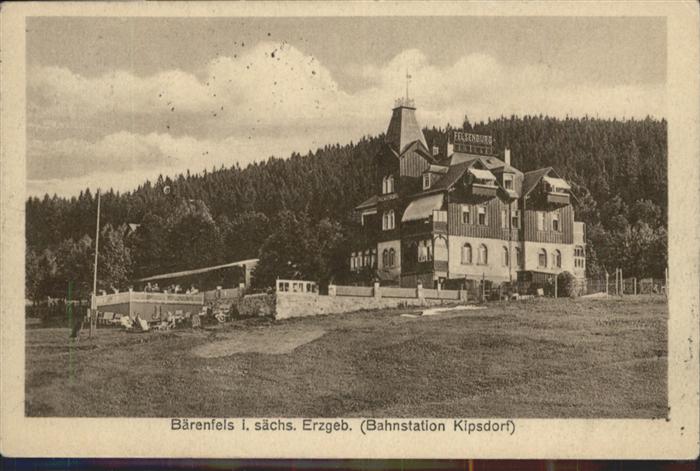 Baerenfels Erzgebirge ipsdorf