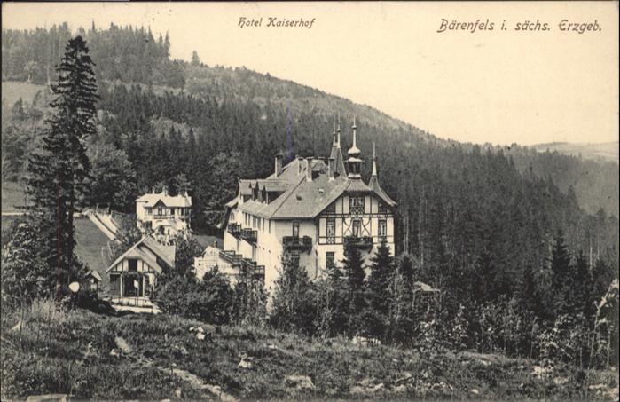 Baerenfels Erzgebirge otel Kaiserhof