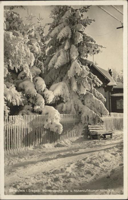 Baerenfels Erzgebirge