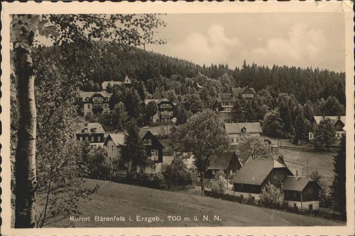 Baerenfels Erzgebirge