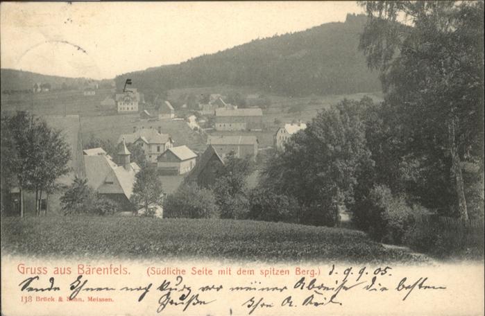 Baerenfels Erzgebirge