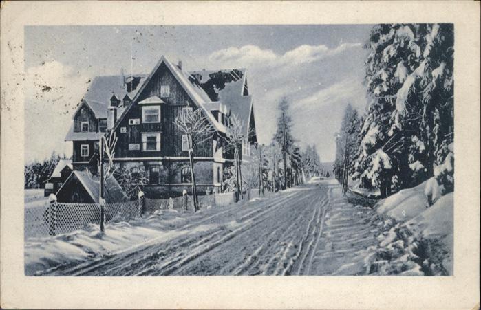 Oberbaerenburg Baerenburg Oberbärenburg Erzgebirge Berghotel Frie