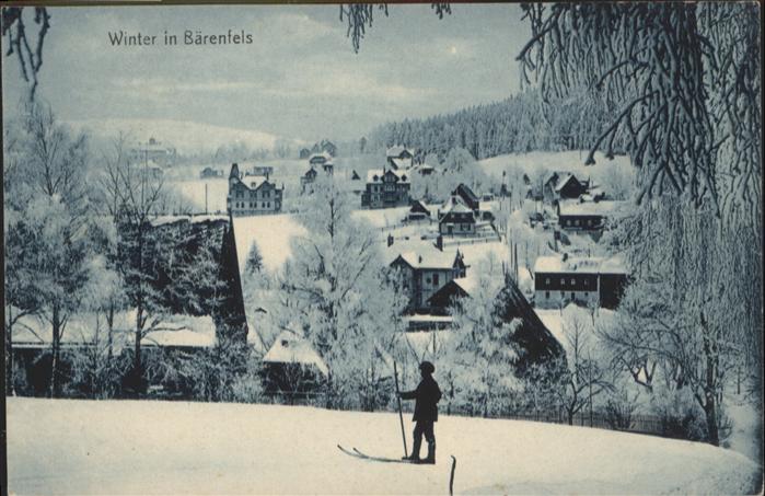 Baerenfels Erzgebirge