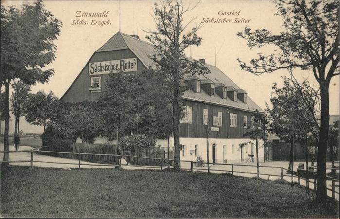 Zinnwald-Georgenfeld Erzgebirge Gasthof Sächsischer Reiter