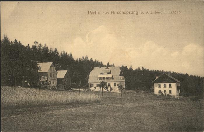 Hirschsprung Altenberg Erzgebirge