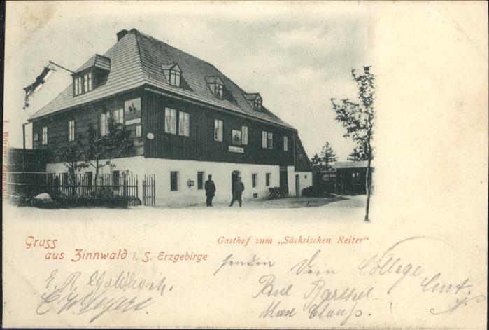 Zinnwald-Georgenfeld Erzgebirge Sachsen Gasthof zum Sächsisc