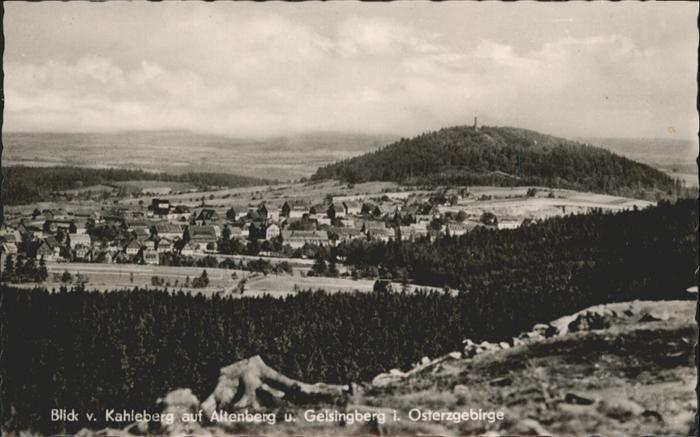 Altenberg Erzgebirge Geisingberg Kahleberg