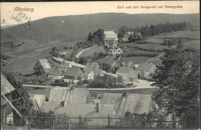 Altenberg Erzgebirge Amtsgericht Aschergraben