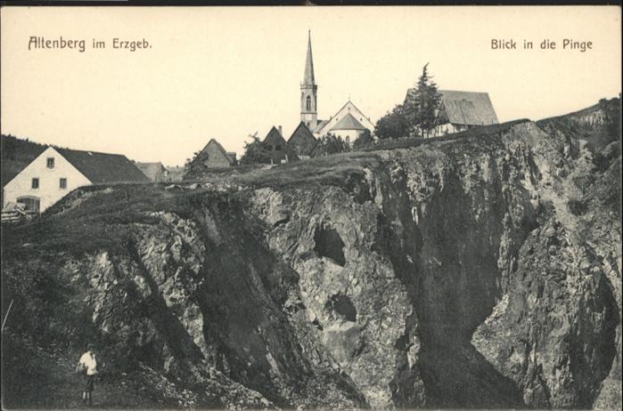 Altenberg Erzgebirge Pinge
