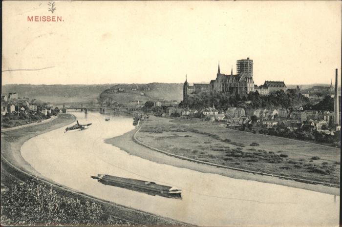 Meissen Elbe Sachsen Meissen