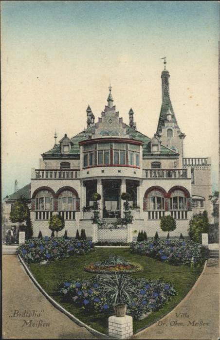 Meissen Elbe Sachsen Meissen Villa Dr. Ohm Bidtelia