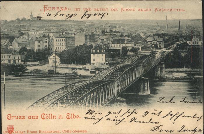 Coelln Elbe Cölln_Meissen Elbe Brücke x
