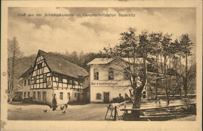 Gauernitz Schiebocksmühle Dampfschiffstation