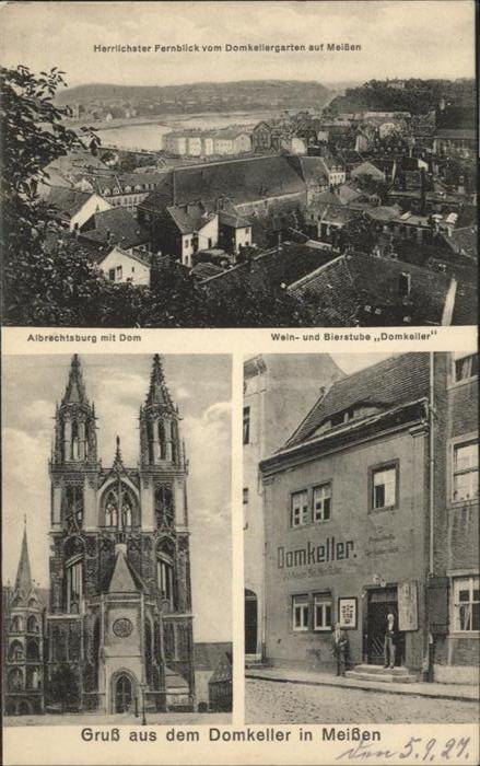 Meissen Elbe Sachsen Meissen Domkeller Albrechtsburg Weinstu