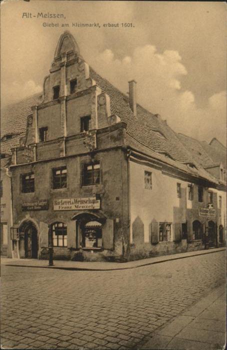 Meissen Elbe Sachsen Meissen Kleinmarkt