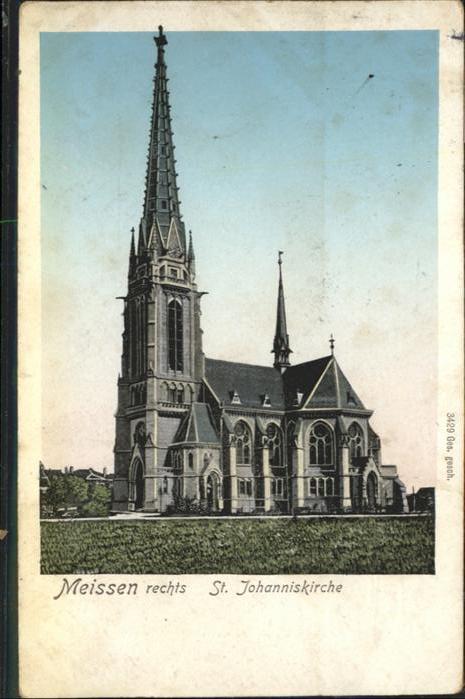 Meissen Elbe Sachsen Meissen St. Johanniskirche
