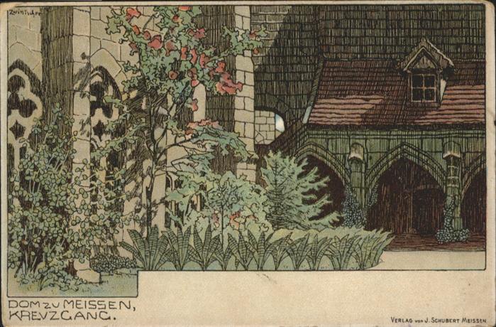 Meissen Elbe Sachsen Meissen Dom