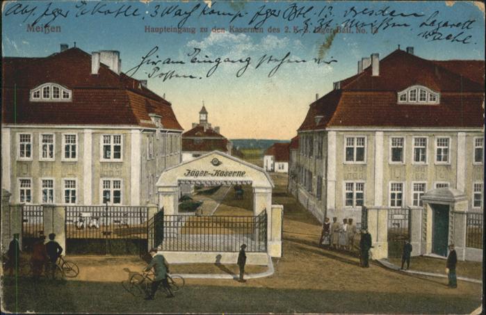 Meissen Elbe Sachsen Meissen Kaserne 2. Königlich Sächsisch