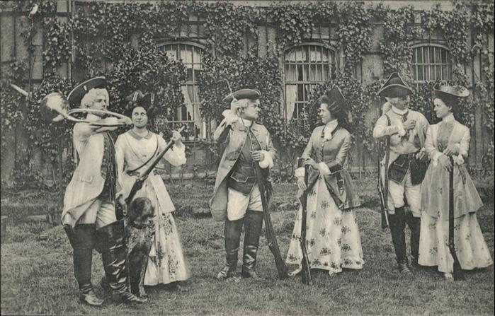 Meissen Elbe Sachsen Meissen Jubelfeier Jagdgruppe