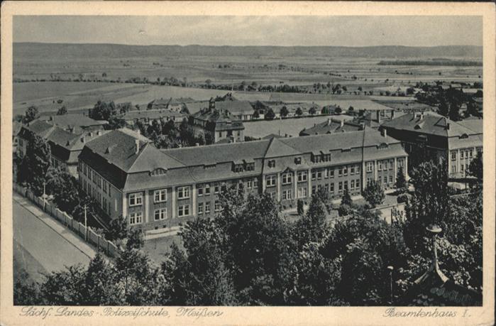 Meissen Elbe Sachsen Meissen Polizeischule