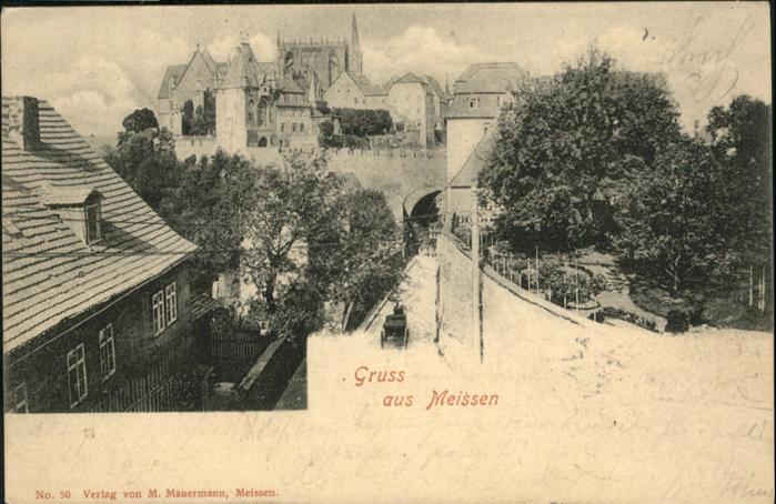 Meissen Elbe Sachsen Meissen