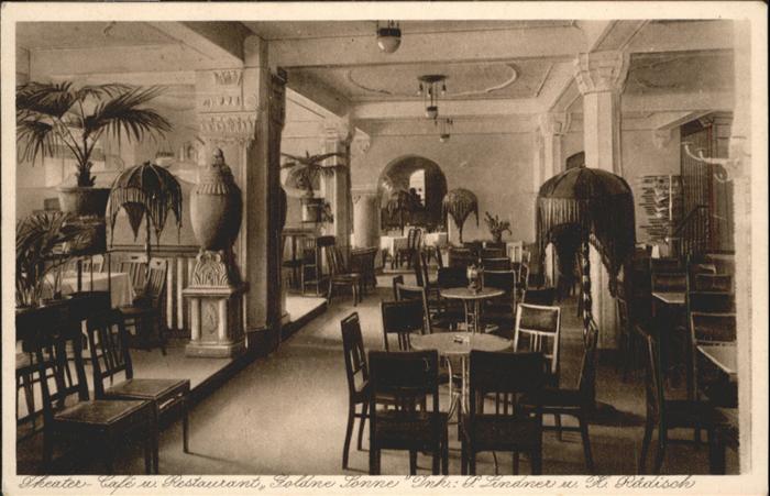 Meissen Elbe Sachsen Meissen Theater Cafe Restaurant Goldne