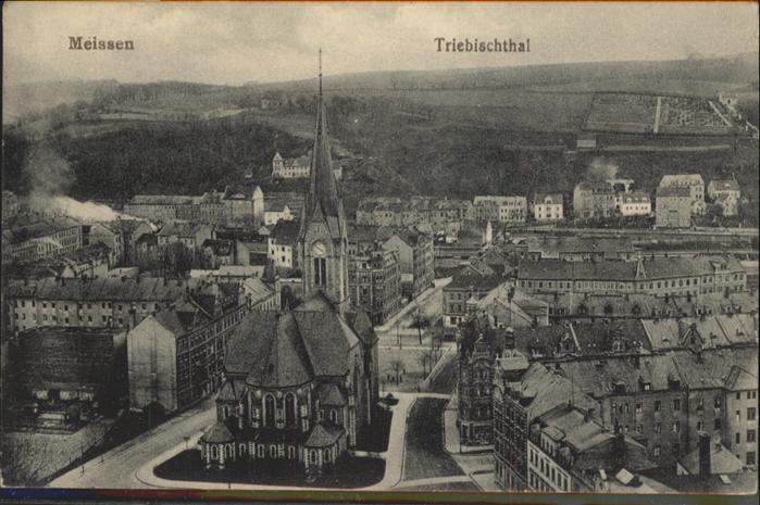 Meissen Elbe Sachsen Meissen Triebischthal