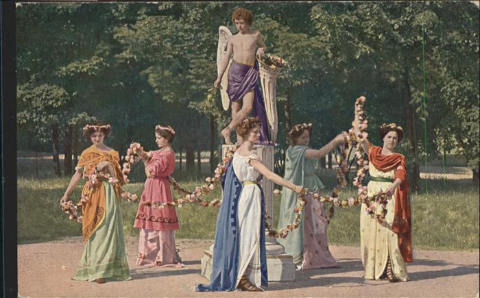 Meissen Elbe Sachsen Meissen Jubelfeier Römische Göttergrupp