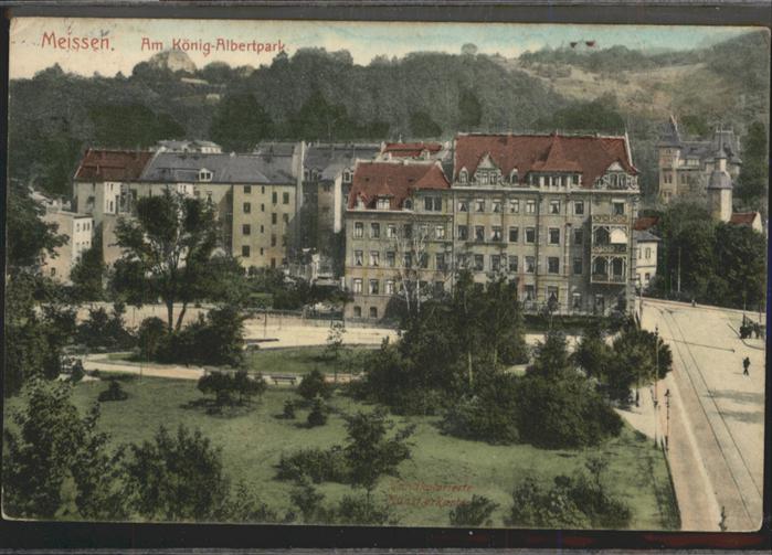 Meissen Elbe Sachsen Meissen König-Albertpark