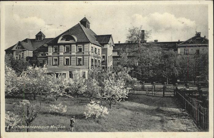 Meissen Elbe Sachsen Meissen Krankenhaus