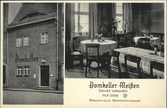 Meissen Elbe Sachsen Meissen Domkeller Ernst Wagner