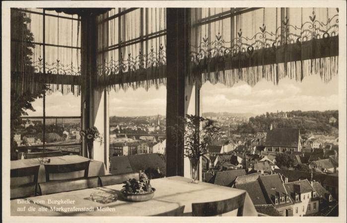 Meissen Elbe Sachsen Meissen Burgkeller