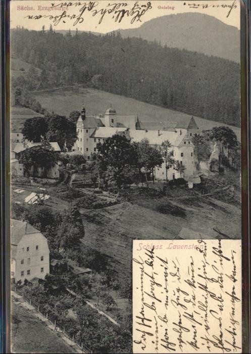 Lauenstein Erzgebirge Schloss Geising