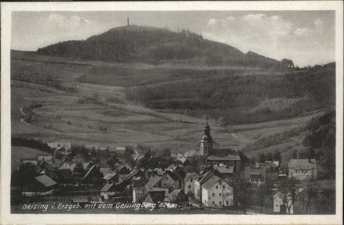 Geising Erzgebirge Geisingberg