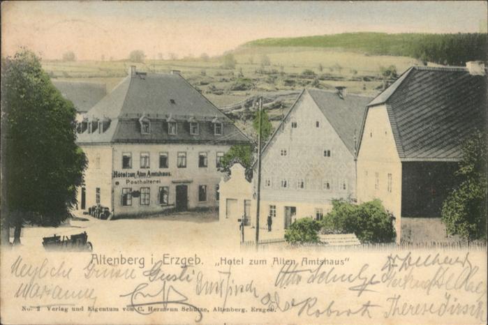 Altenberg Erzgebirge Hotel zum Alten Amtshaus