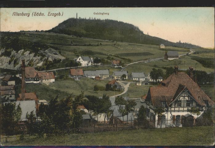 Altenberg Erzgebirge Geisingberg