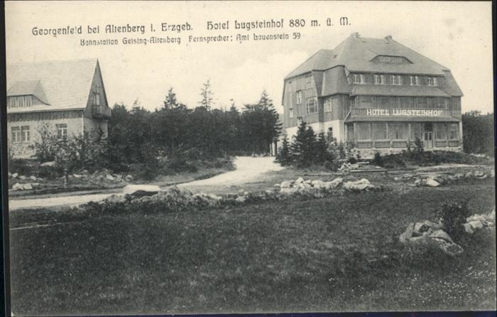 Zinnwald-Georgenfeld Altenberg Erzgebirge Hotel Lugsteinhof