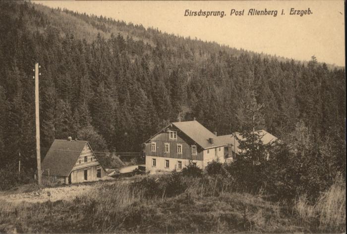 Hirschsprung Altenberg Erzgebirge